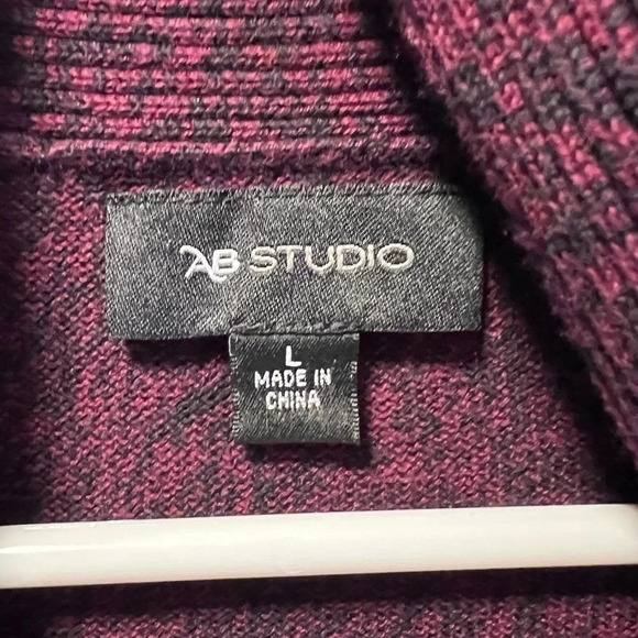 AB Studio Cardigan Size Large - Picture 3 of 3